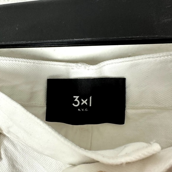 3x1 Blake High Rise Distressed Shorts in Moonstone Size 26 - Picture 5 of 8